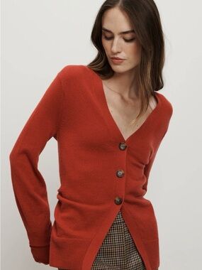 Veronica Beard Lamotte Cashmere Cardigan, size S, NWT